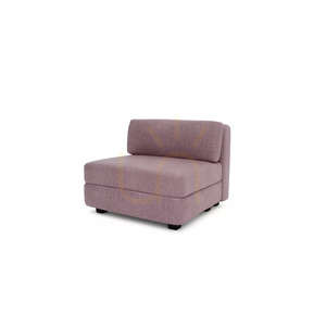 Modulárna pohovka GRACIA – veľký samostatný modul – v jemnej ružovej farbe od City Sofa small 3