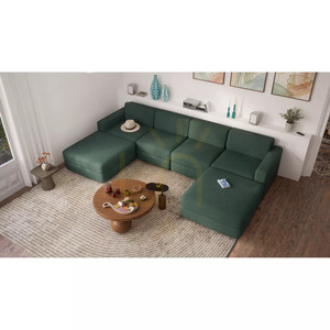Modulárna pohovka GRACIA – veľký modul s podnožkou – pohovka Green City small 8