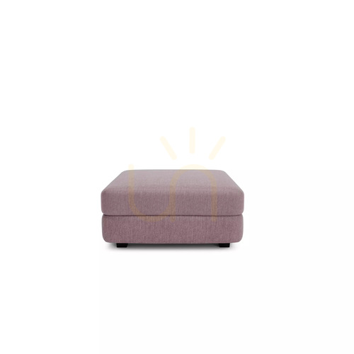 Skontrolujte Modulárna pohovka GRACIA – veľký modul s podnožkou – farba tlmená ružová od City Sofa