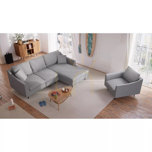 Rohová pohovka ALFAMA pre 4 osoby – pohovka Gray City small 5