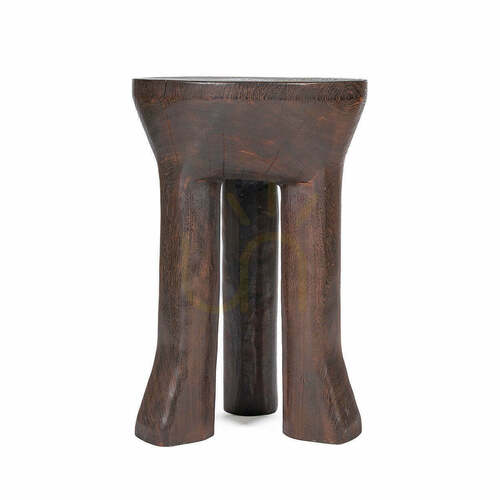Skontrolujte Bočný stolík BAZAR BIZAR Java Tripod tmavý orech drevo 40x40x60 cm