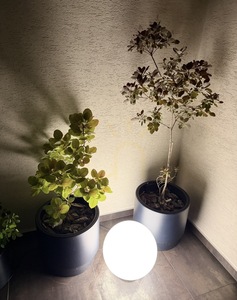 Dekoratívna svietiaca záhradná lampa guľa LUNA BALL 50 cm – LED E27, PREMIUM, odolná voči UV small 3