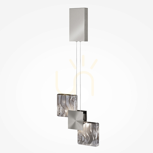 Skontrolujte Závesné LED svietidlo Maytoni Quadro Platinum, 5 W, 3000 K, MOD519PL-L8PT3K