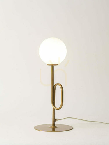 Skontrolujte Stolová lampa Sigma TES zlatá 33634