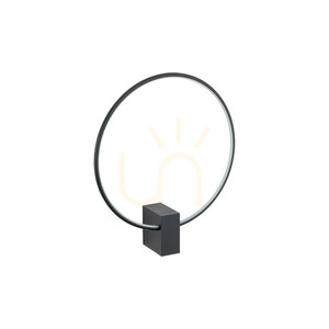 Nástenná svietidlo Vexa Black s LED žiarovkou 6 W small 4