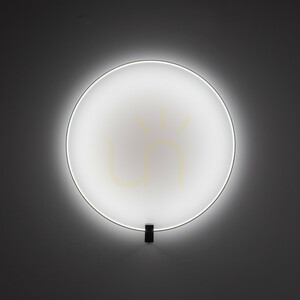 Nástenné svietidlo Vexa Brown s LED žiarovkou 30 W small 1