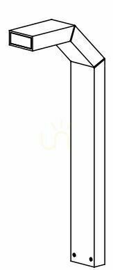 Trysil 1104BC Copper LED Floor Lamp by NORLYS