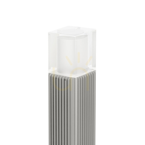 Skontrolujte LED záhradný stĺpik NORLYS Frigga 2151AL, strieborný, 50 cm, 4000 K