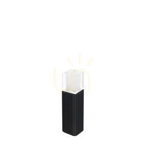 Záhradný LED stĺpik NORLYS Frigga 2151GR grafitový 50 cm 4000 K DALI2 small 0