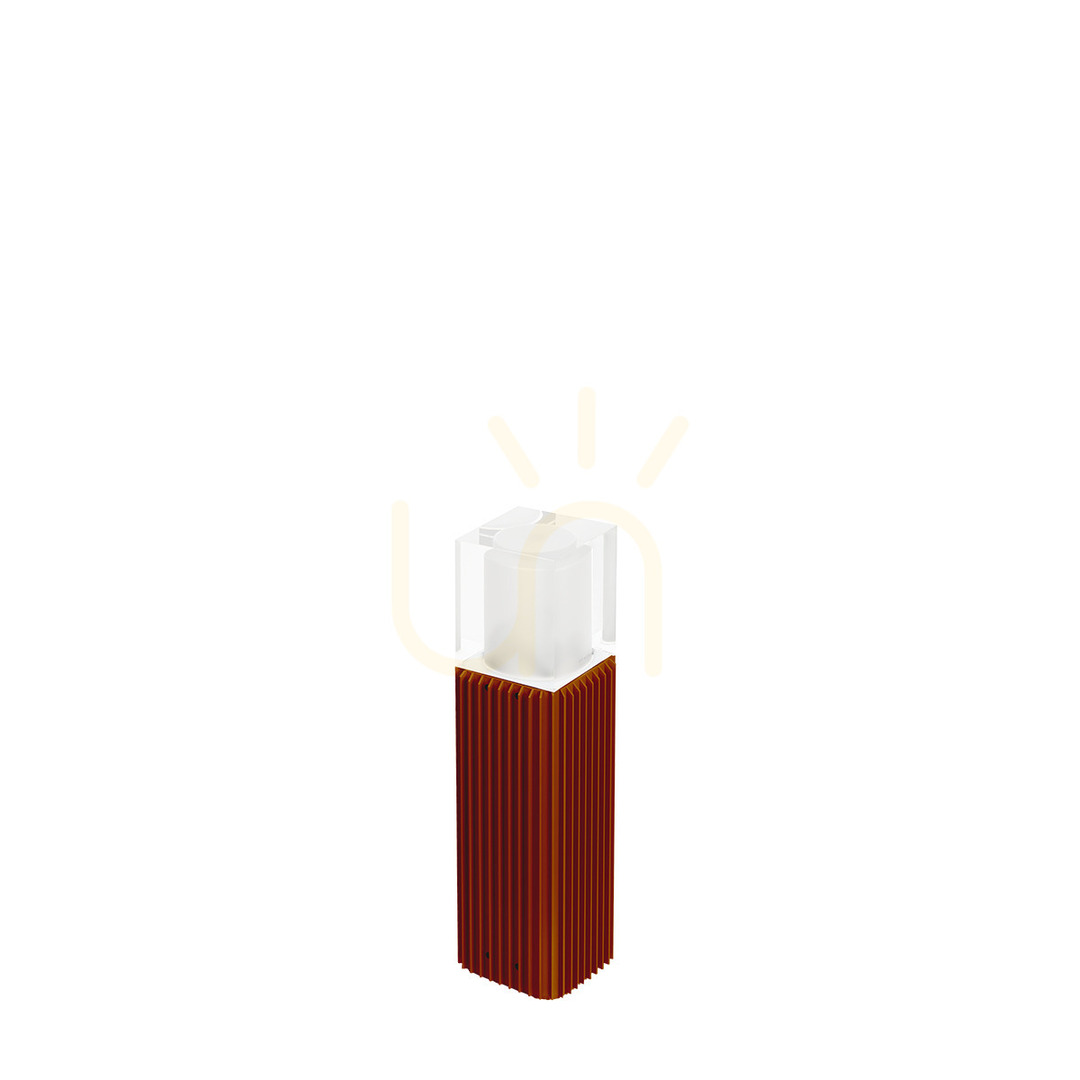 Frigga 2152CB Copper LED Floor Lamp by NORLYS