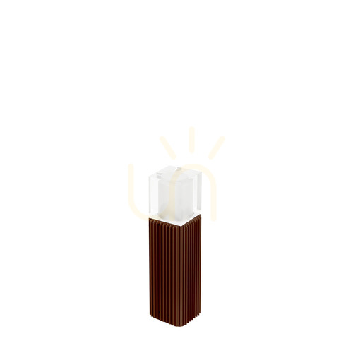 Skontrolujte Stĺpikové svietidlo Norlys Frigga 2152CS LED 4,6 W 2700 K 304 lm IP65 DALI2 cortenová oceľ 50 cm