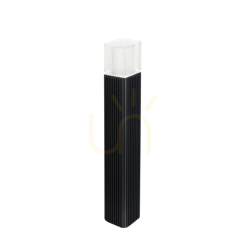 Skontrolujte Grafitový záhradný LED stĺpik Norlys Frigga 2153GR 4,6 W 322 lm 3000 K DALI2 85 cm IP65