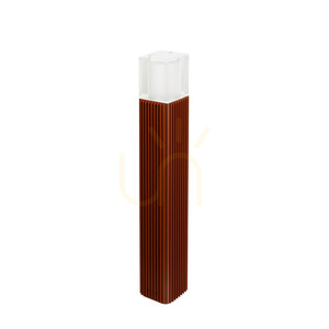 Stĺpikové LED svietidlo Norlys Frigga 2155CB, 85 cm, medenohnedá RAL 8004, 2700 K, DALI2 small 0