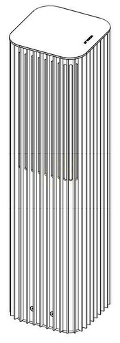 Skontrolujte LED stojaca lampa Astrid 2205CB v medenej farbe od NORLYS