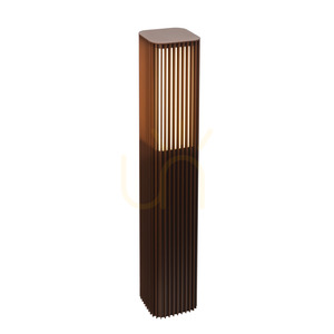 Záhradný stĺpik NORLYS Astrid 2210CS LED 2700K DALI2, cortenovo hnedý, 85 cm small 0