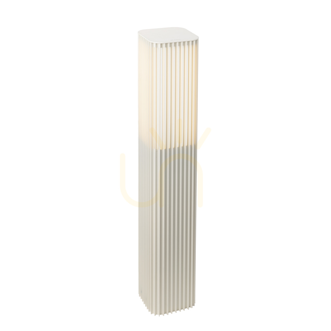 NORLYS Astrid 2227WH White LED Bollard, 85 cm