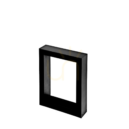 Hellvik 2403BL Black LED Floor Lamp by NORLYS