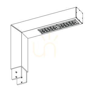 Stĺpové svietidlo NORLYS Trelleborg 2608GR grafitové LED 40,4 W 4000 K DALI2 (bez stĺpa) small 0
