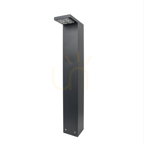 Skontrolujte Záhradný LED stĺpik NORLYS Skara 2935GR grafitový 85 cm 7,7 W 3000 K