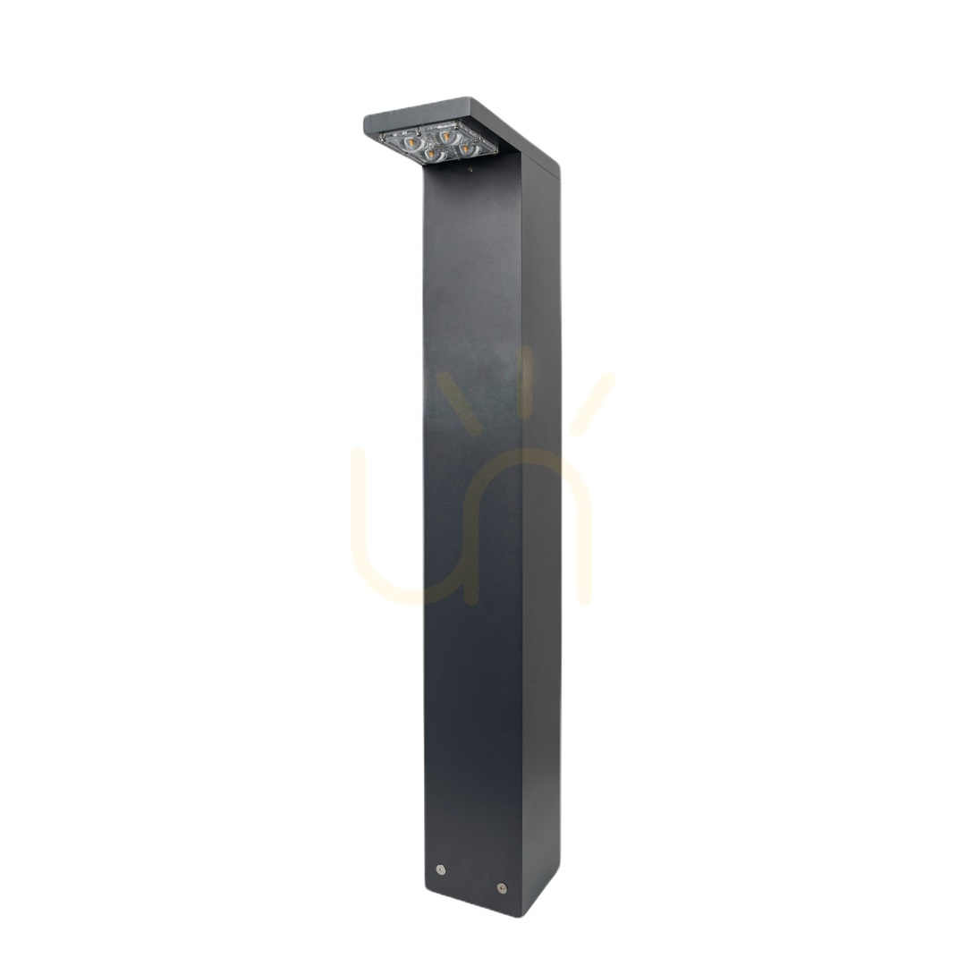 Skara 2941GR Gray LED Floor Lamp by NORLYS