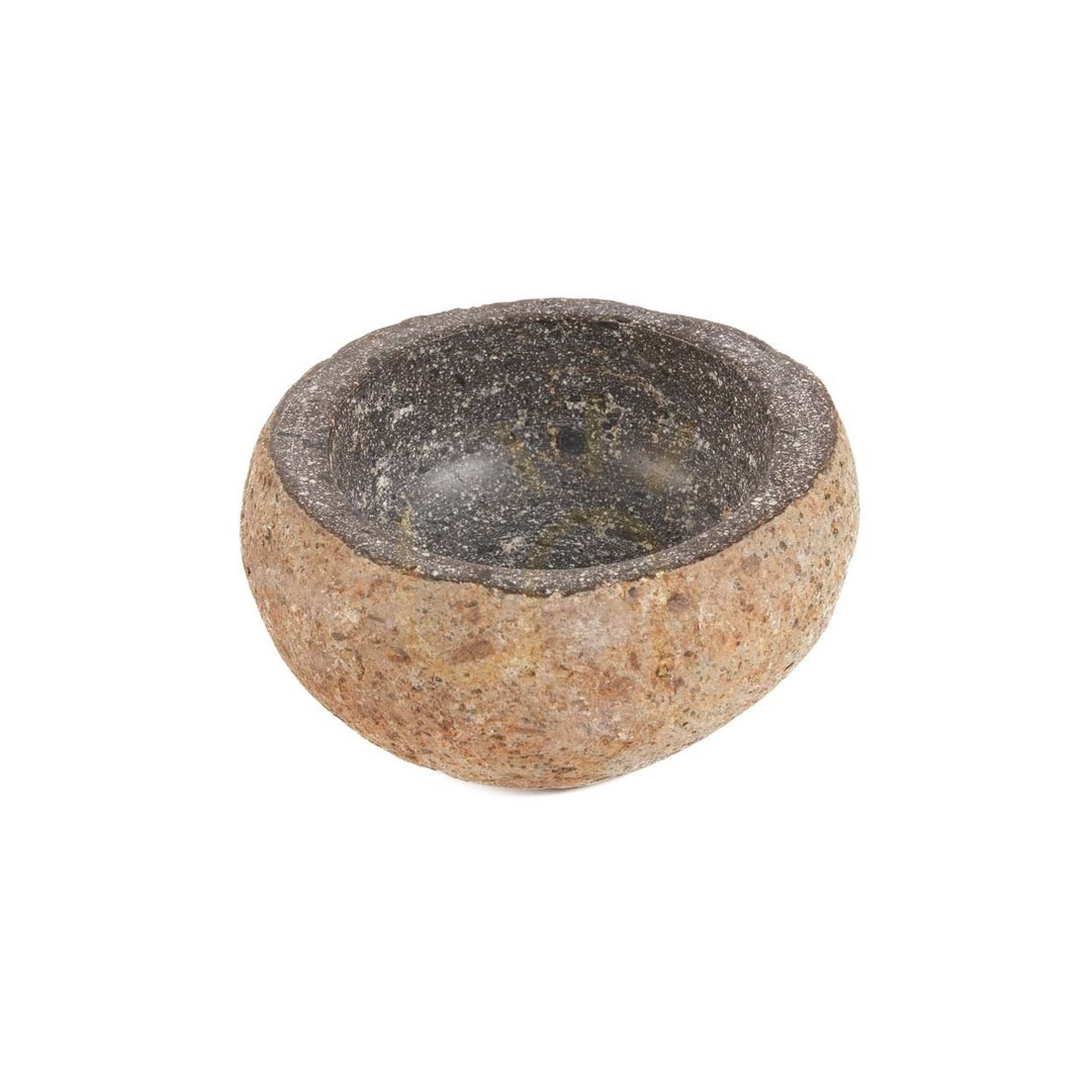 vyhliadka Miska BAZAR BIZAR z riečneho kameňa, kameň, 14 cm, Bowls Miska BAZAR BIZAR z riečneho kameňa, kameň, 14 cm, Bowls