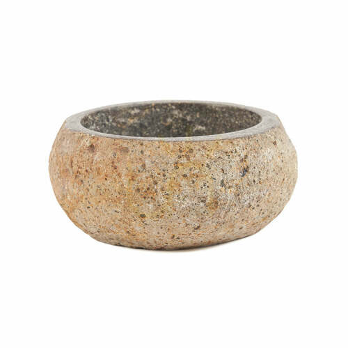 Skontrolujte Miska BAZAR BIZAR z riečneho kameňa, kameň, 14 cm, Bowls