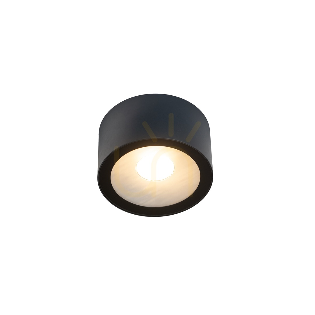 Skontrolujte Vonkajšie stropné svietidlo Sol 4055GR v šedej farbe s LED osvetlením od spoločnosti NORLYS Vonkajšie stropné svietidlo Sol 4055GR v šedej farbe s LED osvetlením od spoločnosti NORLYS