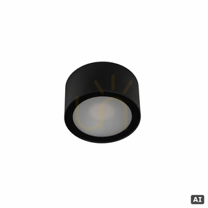 Vonkajšie stropné LED svietidlo Sol 4058BL Ø20 cm, 19,3 W, 4000 K, DALI-2, čierne, NORLYS small 0
