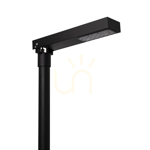 Skontrolujte Parkové svietidlo NORLYS Asker Head 4382BL na stožiar Ø60 LED 19,6W 3000K IP65 čierne