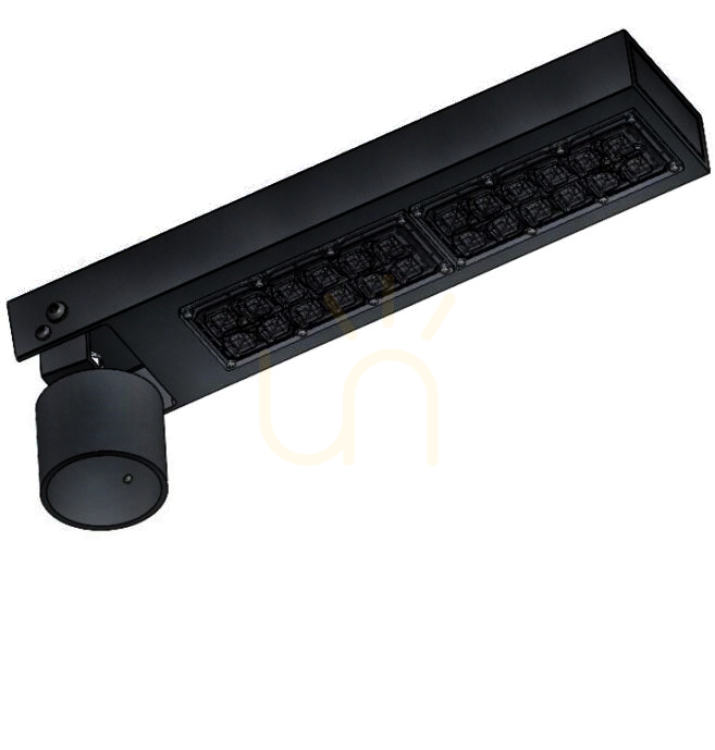 Záhradná lucerna Asker 4392BL s čiernymi LED diódami od NORLYS