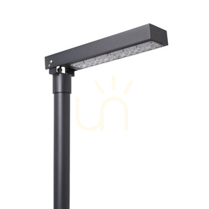Svietidlová hlava LED Norlys Asker Head 4392GR na stĺp Ø60 mm, grafitová RAL 7016, 39,8 W 3000 K, DALI2 small 1