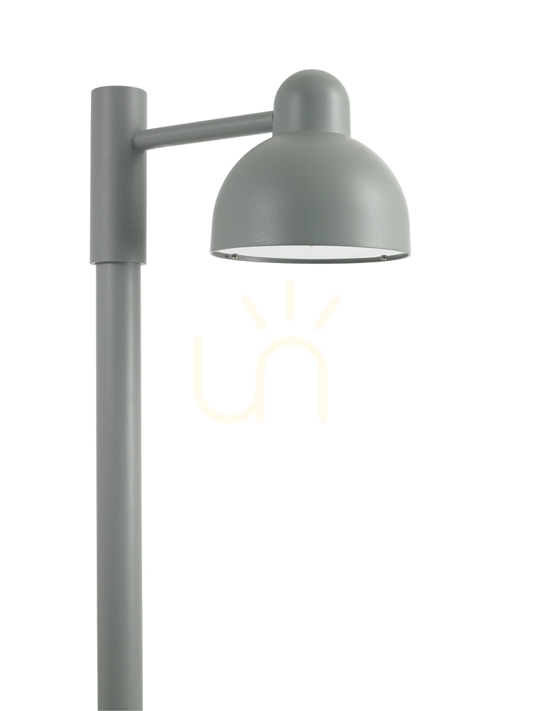 Koster 5006AL Silberne LED-Gartenlaterne von NORLYS