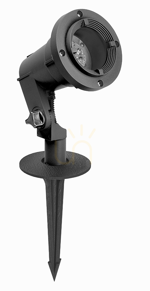 Sande 5053BL – Schwarzer LED-Außenstrahler von NORLYS