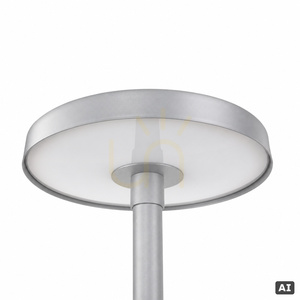 Záhradná LED lucerna NORLYS Borg 5141AL, hliníková small 3
