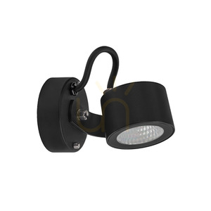 Vonkajší reflektor Moss DC6163BL LED 6,8W 24V DC 3000K čierny - Norlys small 1
