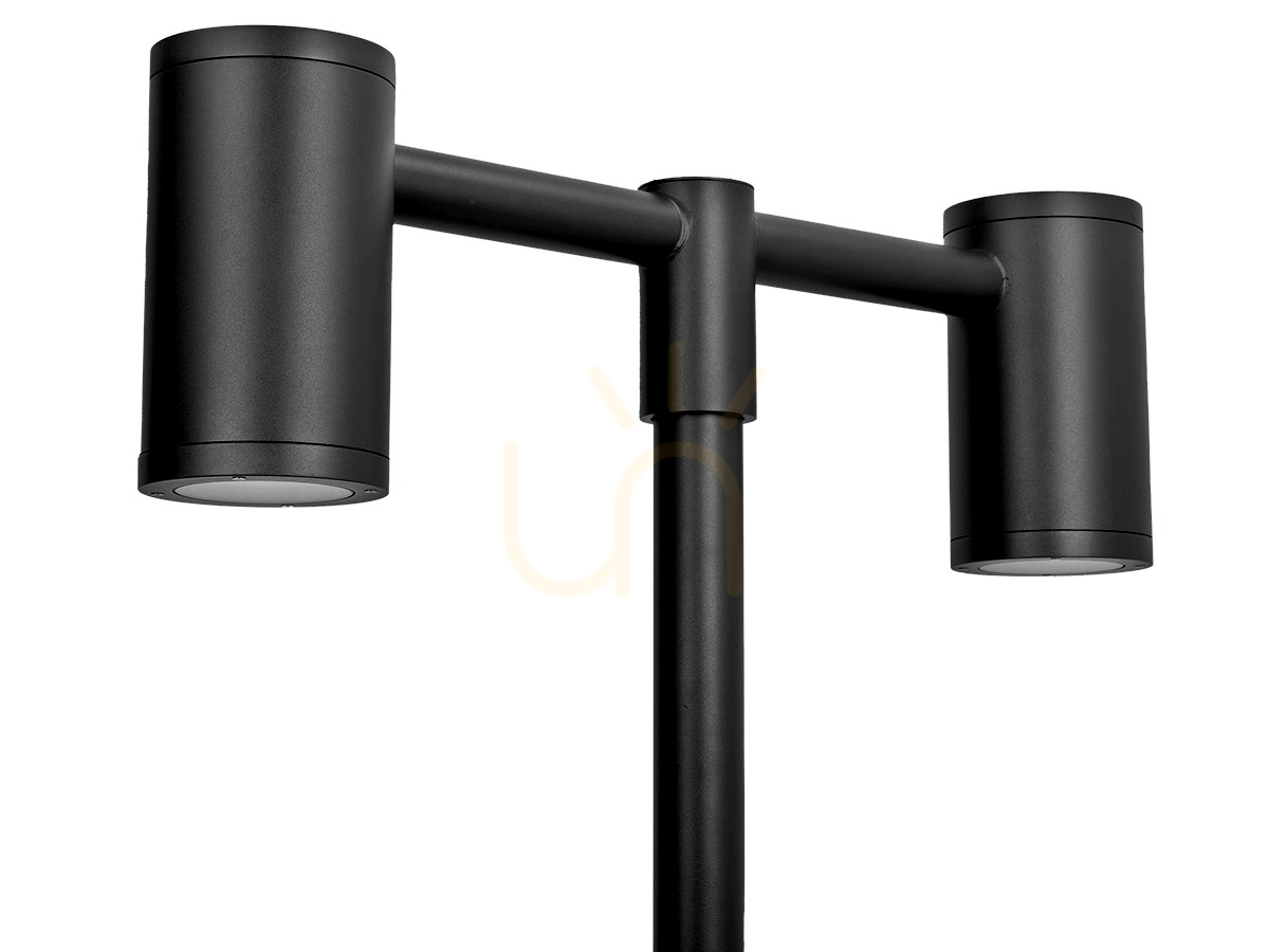Mora 6466BL Black LED Garden Lantern by NORLYS
