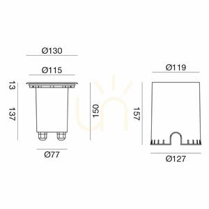 GES272 Gea Luce IP67 Osvetlenie príjazdovej cesty small 1