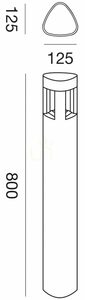 GES491 Osvetľovací stĺp Graphite Gea Luce, IP54 small 1