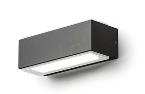Vonkajšie nástenné svietidlo GES960C Graphite od Gea Luce, IP65 small 0