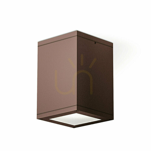 Skontrolujte GES1012 Vonkajšie stropné svietidlo Gea Luce v farbe hrdze, IP65