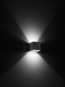 GES1021 Vonkajšie nástenné svietidlo Graphite Gea Luce, IP65 small 2