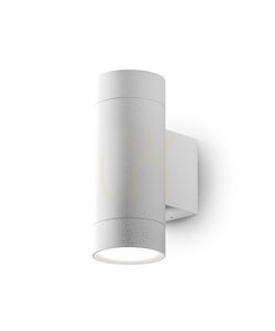 Vonkajšie nástenné svietidlo hore-dole GES1064 biele 2xGU10 IP54 Gea Luce small 0