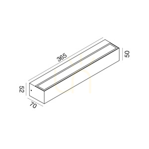 GES2247 Vonkajšie nástenné svietidlo Gea Luce v antracitovej farbe, IP65 small 1