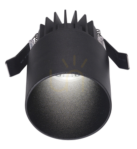 Zapustené svietidlo Gea Luce GFA362 čierne, LED 9 W 3000 K, 400 lm, IP54 small 0