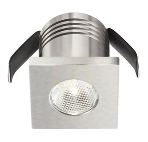 Zapustené LED svietidlo Gea Luce GFA902N, niklové, 3 W, 4000 K small 0