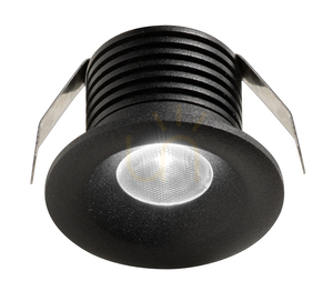 GFA1081C Zapustené svietidlo, čierne, Gea Luce small 0