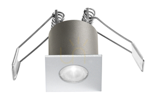 Biele zapustené LED svietidlo Gea Luce GFA1092C, 3 W, 3000 K small 0