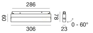 GFA1320 Gea Luce – svietidlo na lištu small 1