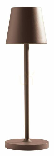 Skontrolujte GLS031 Vonkajšia stojaca lampa, hnedá, Gea Luce, IP54