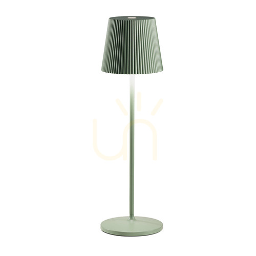 Skontrolujte GLS052 Zelená stojaca lampa Gea Luce IP54 do exteriéru